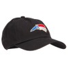 North Carolina State Flag Map Embroidered Unstructured Washed Cap -