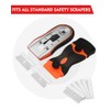 WORKPRO 100-Pack Single Razor Edge Blades, Industrial Scraper Razor Blades,