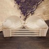 4 Piezas Extensores de Brasier Strapless Sostén Extensor con 3