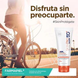 Bloqueador Solar Facial Fps Skinpro Max Protector Humectante Piel Normal Seca Alta Protección Skincare Dermatológico Farmapiel