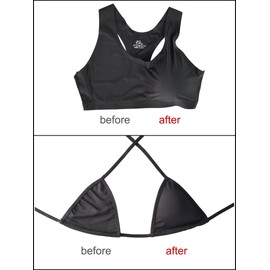 Bra Pads, Bikini Pad, Bra Inserts, Push Up Pad, 3 Colours, Triangular Shape, 3 pairs