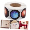 jojofuny 500Pcs Round Planet Stickers Reward Stickers for Teachers Classroom