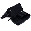 Rowallan of Scotland Leather Mens Black Wash Bag Travel Toiletries