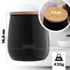 KADAX Cosmetics Tin, Ceramic Storage Tin, Cotton Wool Box with