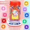 Eppingwin 2.5 lb Wholesale Large Pony Beads (6x9 mm) Bucket,