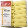 Annie Salon Style Medium Foam Hair Rollers - 7/8" Yellow