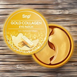 S&P Eye Area Nourishing Moisture Supply Eye Area Treatment Gold Collagen Eye Patches (2 x 60) / 에스엔피 눈가 영양 수분 공급 눈가 트리트먼트 골드 콜라겐 아이 패치 2개 60개입