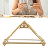 Mirror Jewelry Tray Glass Perfume Storage Tray Jewelry Plate Golden