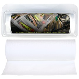 Premium Packable Travel-Size Eco-Friendly Coreless Biodegradable Toilet Paper Rolls | Convenient Plastic Dispenser | Fishing, Boating & Nautical (3-Pack) (406 Reel Expert Tackle Box)