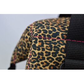 AO Coolers Leopard Print Cooler with Pink Trim, High-Density Insulation, 24-Can, Made in USA