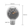 2000psi Pressure Gauge 1/8NPT Mount CO2 Cylinder Filling Pressure Meter