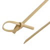 HONYUET 800 PCS 4 Inch Bamboo Knotted Cocktail Sticks, 12