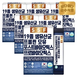 Pure Foods 19 Live Lactic Acid Bacteria Proline Breast Milk Probiotics 6 Boxes (600 Packets) / 순수식품 19종 생유산균 프롤린 모유 프로바이오틱스 6박스(600포)