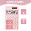 Deli Standard Function Basic Calculator, 12 Digit Desktop Calculator with