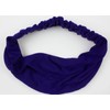 Mytoptrendz® Plain Soft Cotton Extra Wide Headband 3 in 1