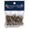 Realeather Furniture Tacks, 48/pk, Antique Brass