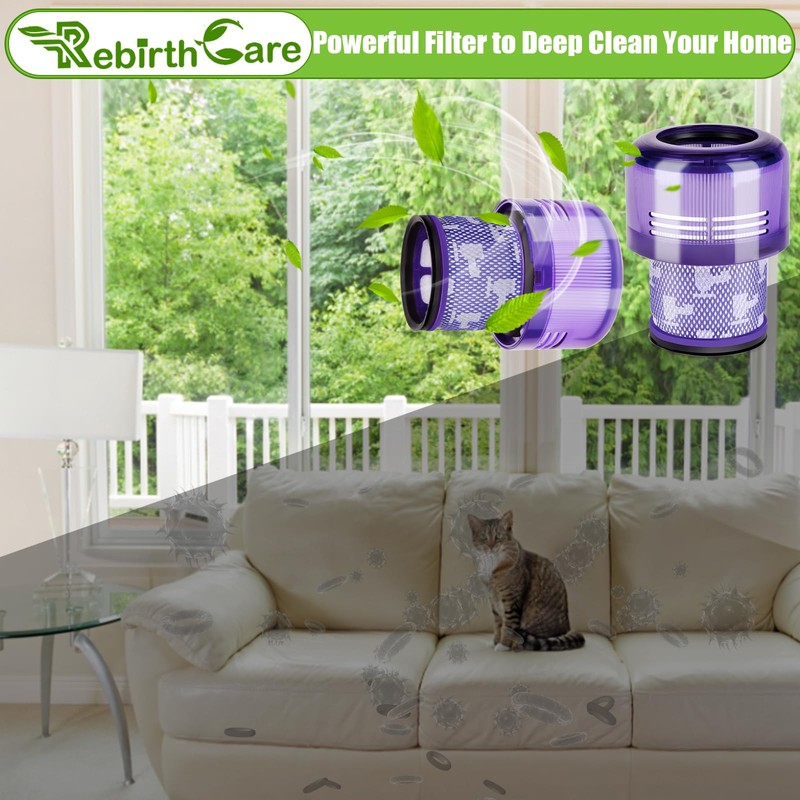 Rebirthcare V11 Outsize Filter for Dyson V11 Outsize,V11 Outsize Origin