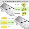VEKAYA Mandoline Slicer for Kitchen, Adjustable Mandoline Slicer, Mandolin,Po...