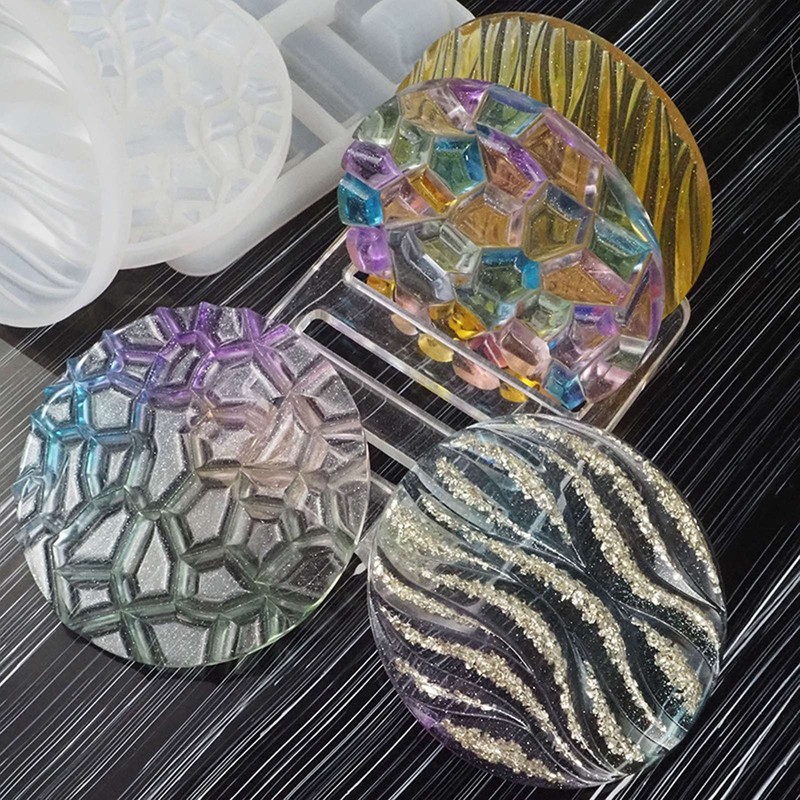 Silicone Mold Unique 3D Wavy Design Exquisite Beautiful Durable Reusable