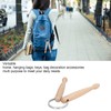 Wooden Drumstick Keyring Drum Stick Keyring Bag Hanging Drummer Decoration