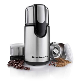 KitchenAid Blade Coffee Grinder and Spice Grinder Combo Pack, Onyx Black