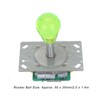 Arcade Joystick Kit Colorful 5 Pin Oval Crystal Fully Automatic