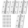 4 pieces stainless steel door hinge hinges, 75 mm ×