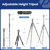 Fotopro 59" Carbon Fiber Travel Tripod, Compact Camera Tripod with