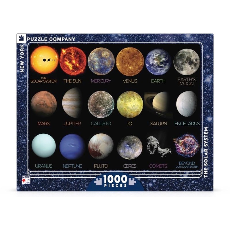 New York Puzzle Company - NASA The Solar System -