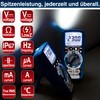 PeakTech 3443 Digital Multimeter with LED Lamp, Waterproof (IP67), 6000