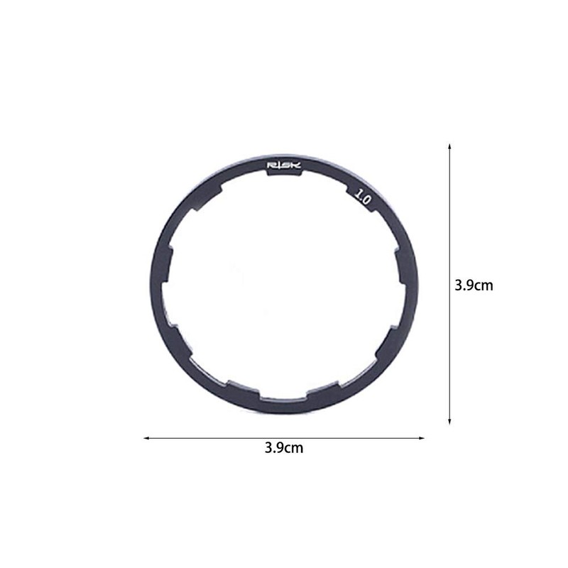 AOTISBAO 3 Pcs Bicycle Freewheel Washer Cassette Lightweight Aluminium Alloy