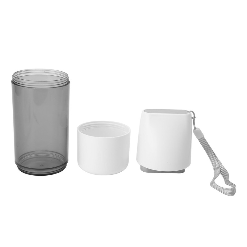 Pet Water Bottle Portable Water Dispenser Drinking Feeder Grain Cup