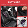 2PCS Car Seat Belt Covers, Flower Soft Comfortable Vehicle Seatbelt