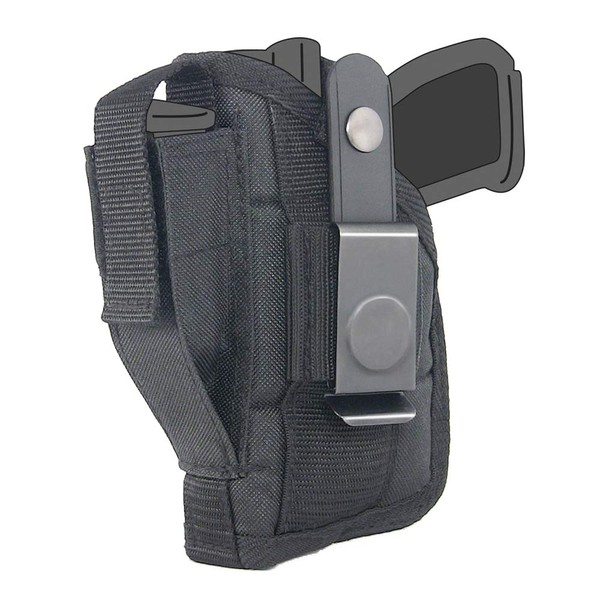Belt Side Holster fits Smith & Wesson - S&W M&P Shield 9mm / .40 M2.0 with 3.1" Barrel with Streamlight TLR-6