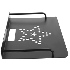 DOITOOL Projector Holder Stand Mount Wall-Mounted Router Bracket Floating Shelf Cable Organizing No Drilling for Home Office