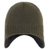 [Connectile] Men's Winter Warm Earmuffs Knit Hat, Outdoor, Cold Protection,