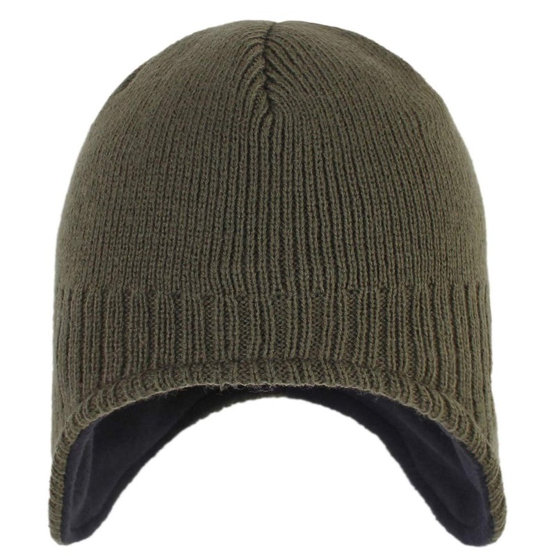 [Connectile] Men's Winter Warm Earmuffs Knit Hat, Outdoor, Cold Protection,