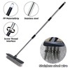 Heavy Duty Wire Push Broom Brush, 15.7" Stainless Steel Bristle