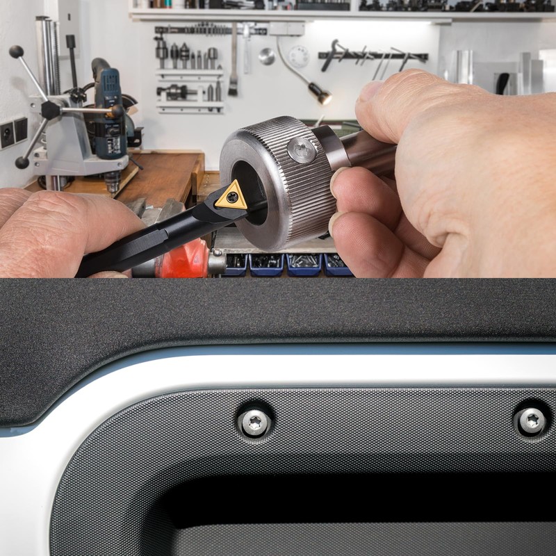 sourcing map M2 Torx Security Screws Kit, (M2x3/4/5/6/8/10mm)120pcs 304 Stainless