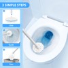 50 Count Disposable Toilet Wand Refills For Clorox, Upgraded Brush