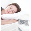 Lancoon Digital Wall Clock with Temperature Humidity LCD Display Date
