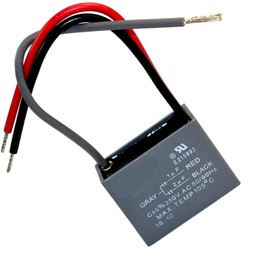 HQRP Capacitor for Harbor Breeze Ceiling Fan 1uf+2uf 3-Wire plus HQRP Coaster