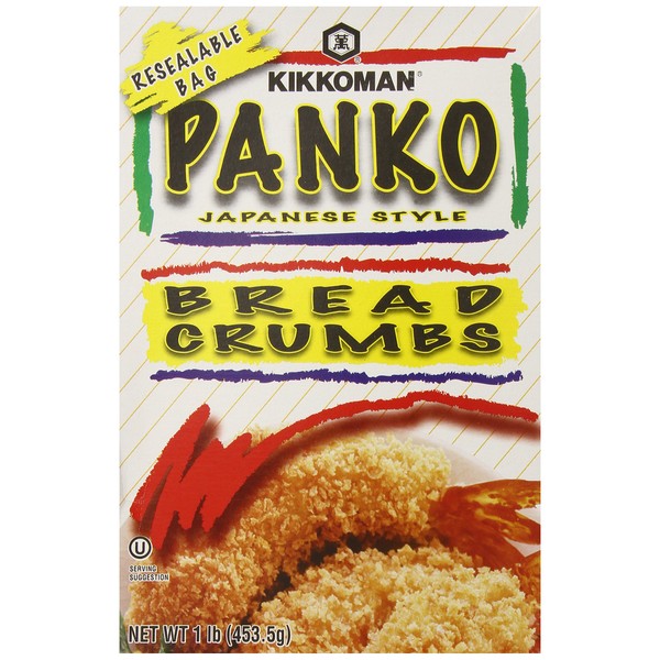 Kikkoman Panko Breading Crumbs, 1 Pound