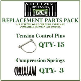 MANPLOW Stretch Wrap Dispenser Replacement Parts Pack