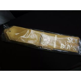 1960-70's Scout-O-Rama Yellow Participant Flag Pole Ribbons, Lot of 10