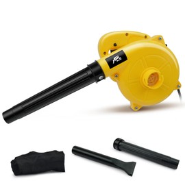APLMAN Corded Electric Leaf Blower,2 in 1 Small Handheld Lightweight Sweeper/Vacuum,110V 400W Portbale Blower for Leaf/Snow/Dust Blowing