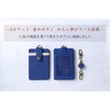 FUJISKY Commuter Pass Holder, Pass Case, blue