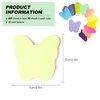 12 Colours Coloured Sticky Notes, Sticky Notes, Coloured Sheets Notepad,