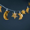 Lights4fun Filigree Moon & Star String Lights Ramadan Home Decor