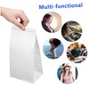 TEHAUX 50 Pcs Sanitary Puke Bags Disposable Vomit Bags for